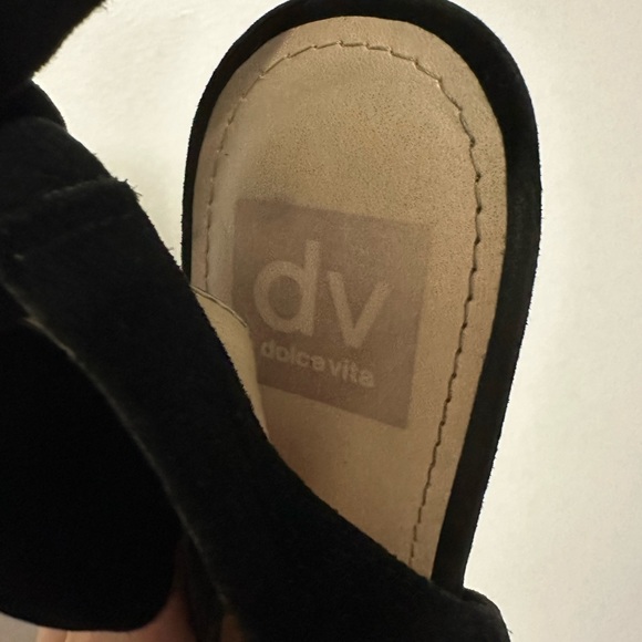 Dolce Vita lightly worn heels with bow tie back - Picture 9 of 10